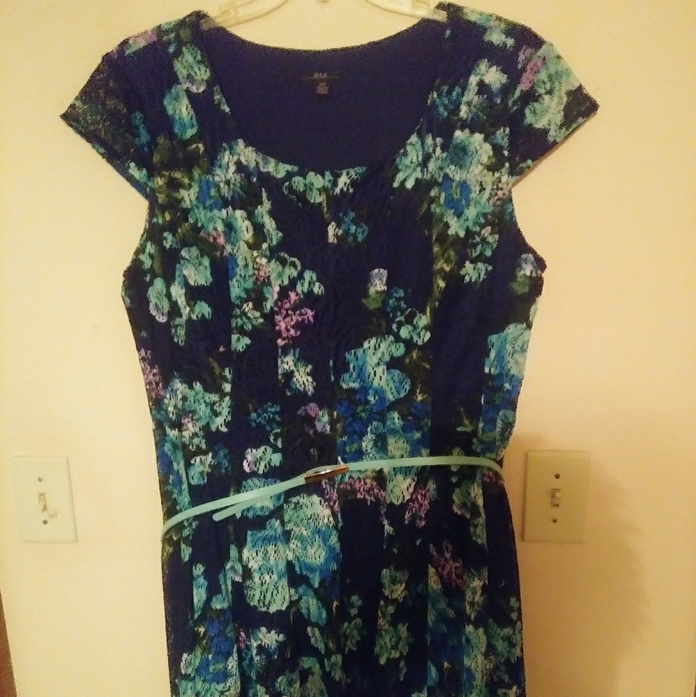 EUC R&K FIT & FLARE SPRING DRESS 18W